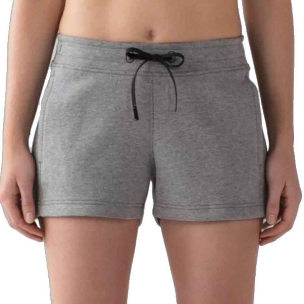 Lululemon NTS Women’s Shorts 3" Heathered Gray size 10
